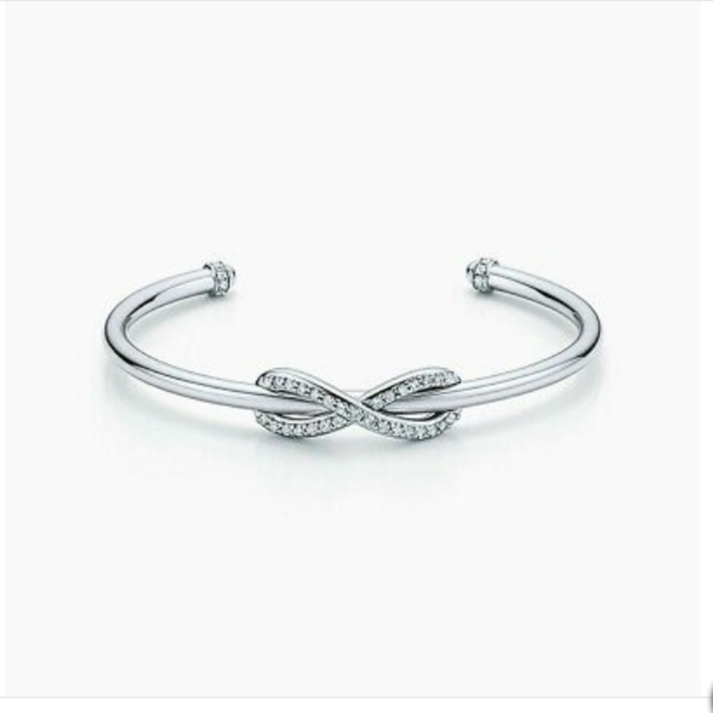 Tiffany & Co. diamond Infinity Cuff bracelet